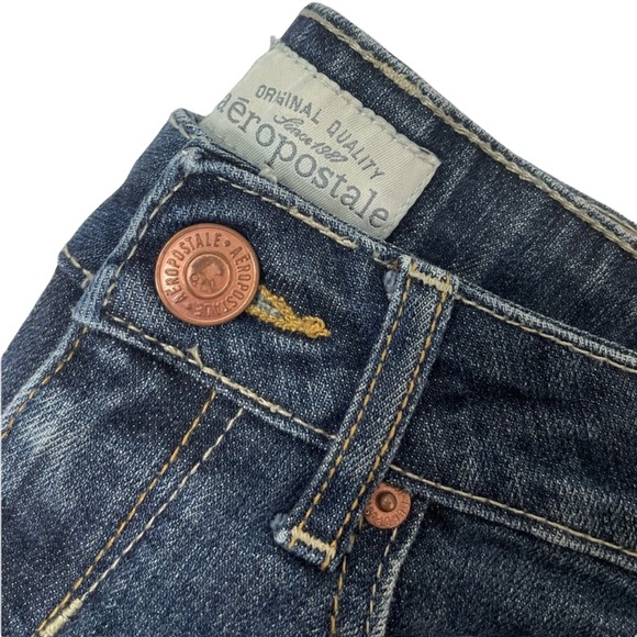 Aéropostale Bayla Skinny Jeans Dark Wash Size 00 - Picture 9 of 15
